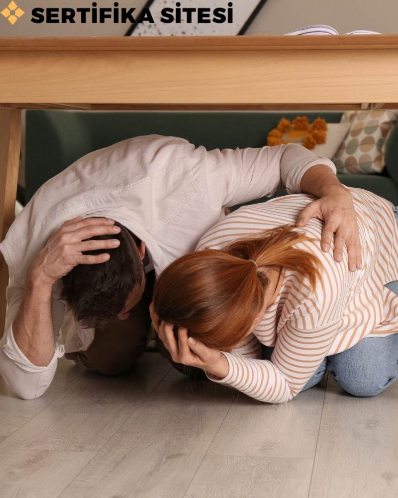 Deprem Anında Yapılması Gerekenler Sertifikası