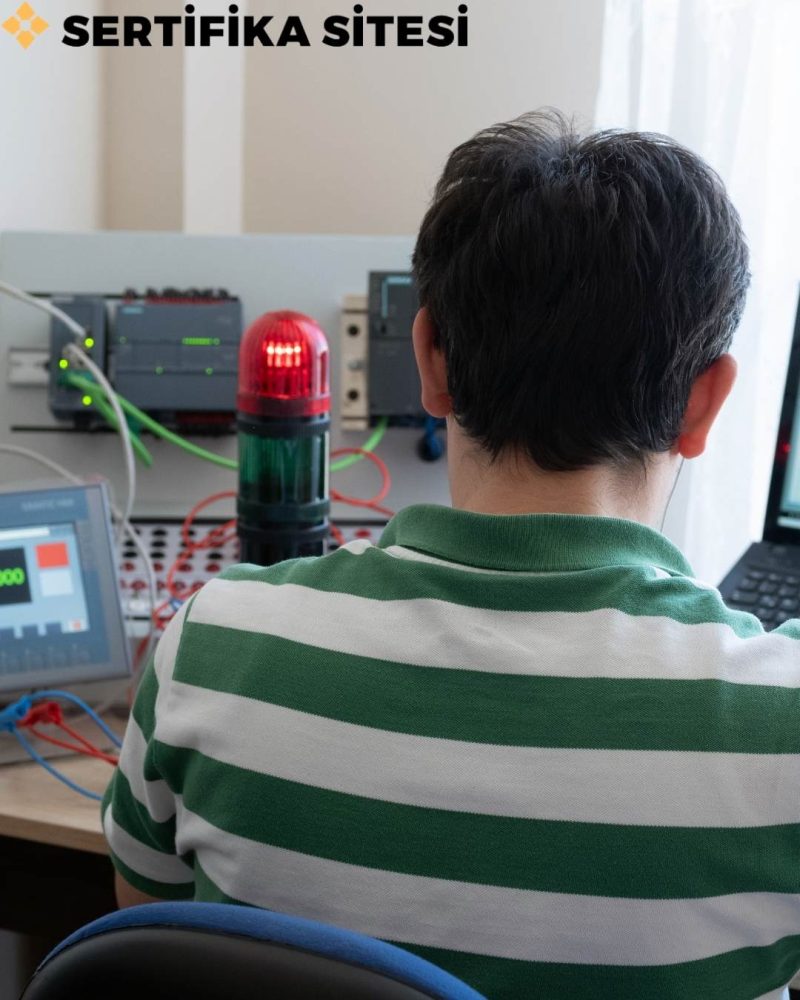 PLC ve Operatör Paneli Programlama Geliştirme ve Uyum Eğitimi Sertifikası